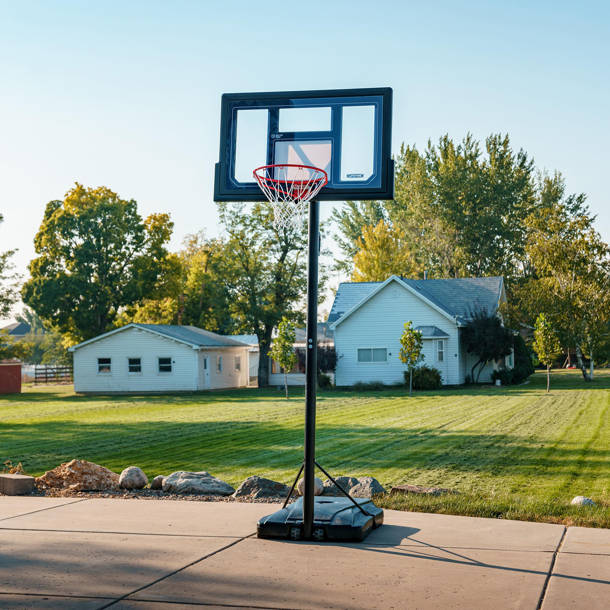 Lifetime Height Adjustable Portable Basketball Hoop (50" Polycarbonate